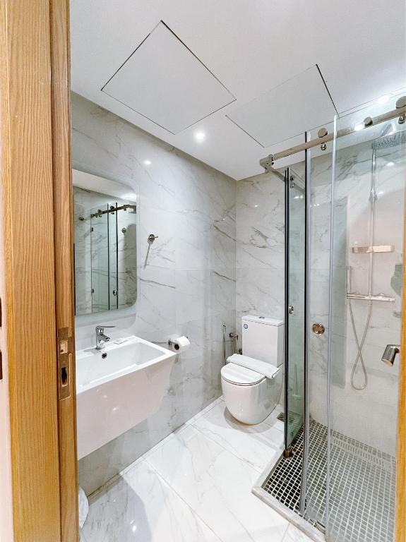 Vannituba majutusasutuses Twin Hotel Tanger