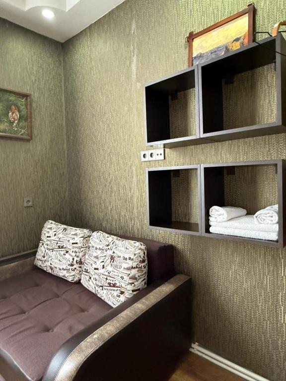 Posezení v ubytování Guest House Metreveli