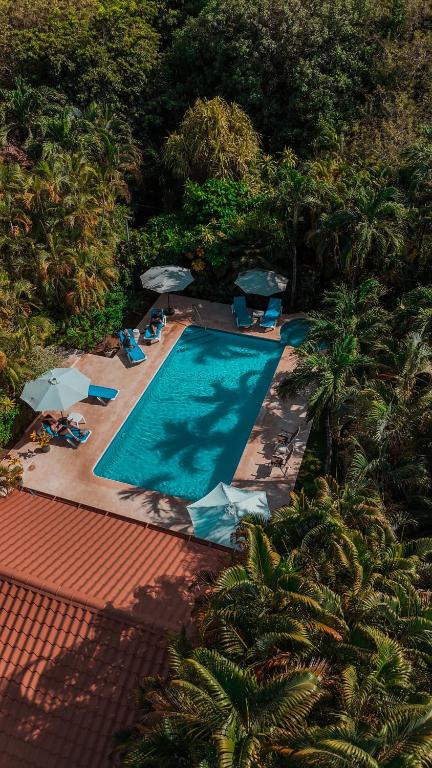 Bazén v ubytování Hotel Villa Del Sol nebo v jeho okolí