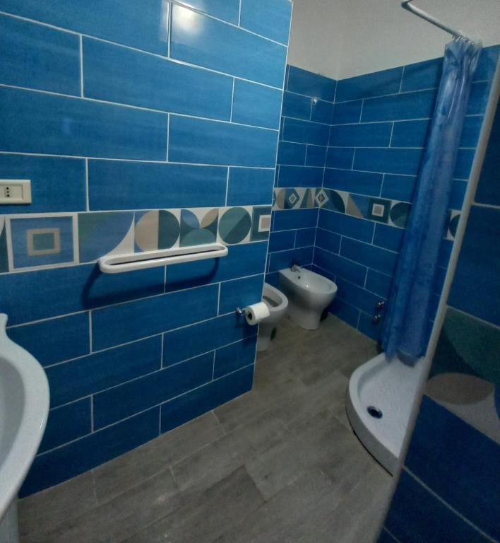 Koupelna v ubytování Casa inn