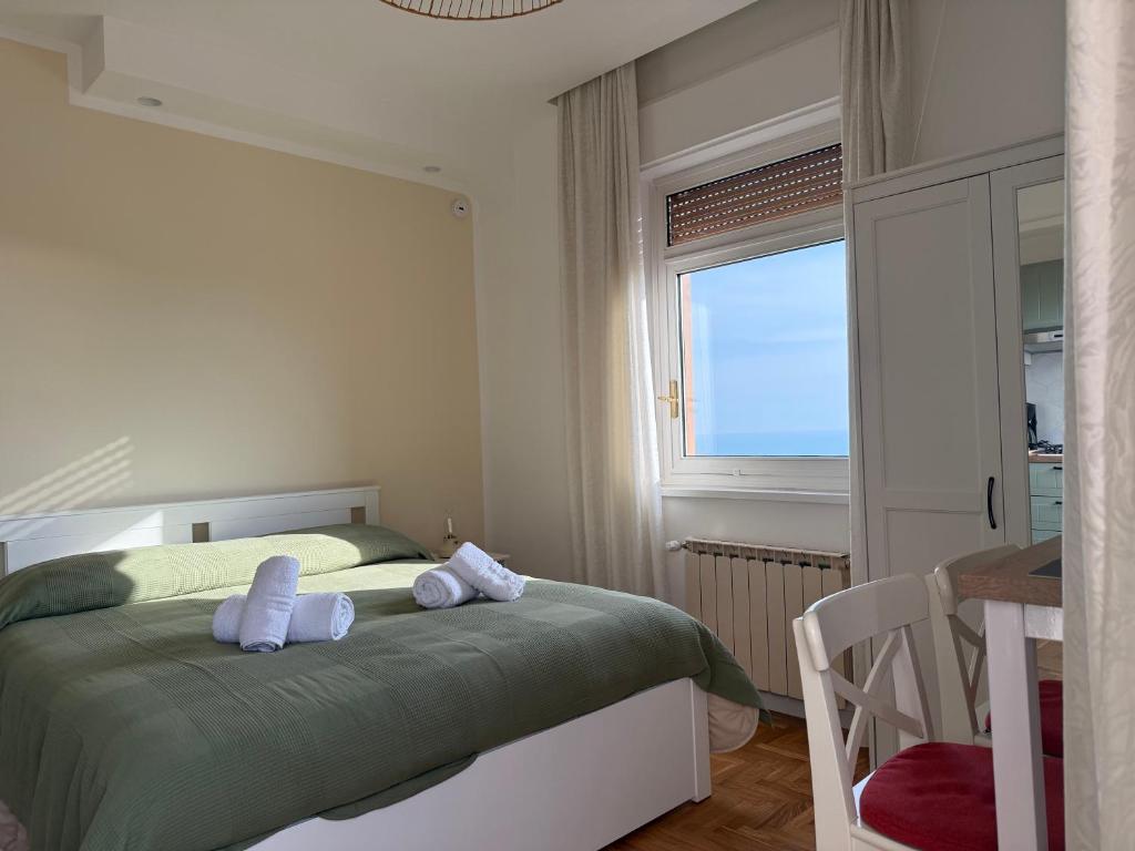Postel nebo postele na pokoji v ubytování MiraValle Agrigento 2