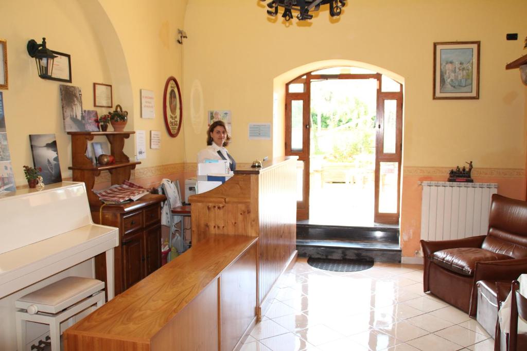 Posezení v ubytování Agriturismo Piccolo Paradiso