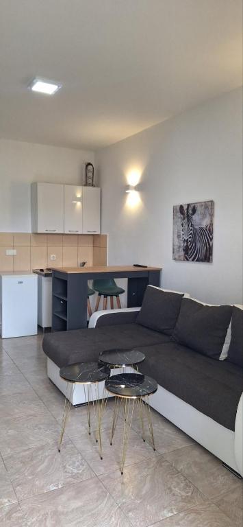 Küche&#47;Küchenzeile in der Unterkunft Montebello Inn apartments
