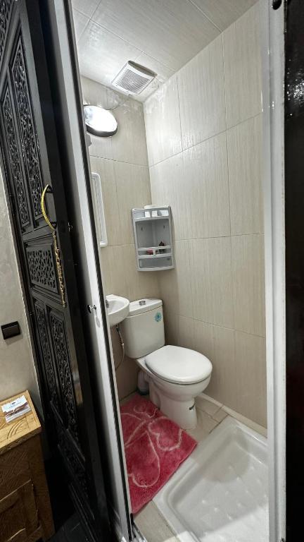 Koupelna v ubytování Riad Jasmine SYBA