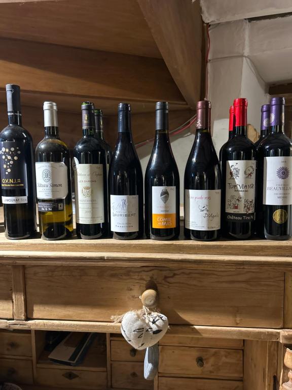 Nápoje v ubytování Auberge du Val d'Aisne