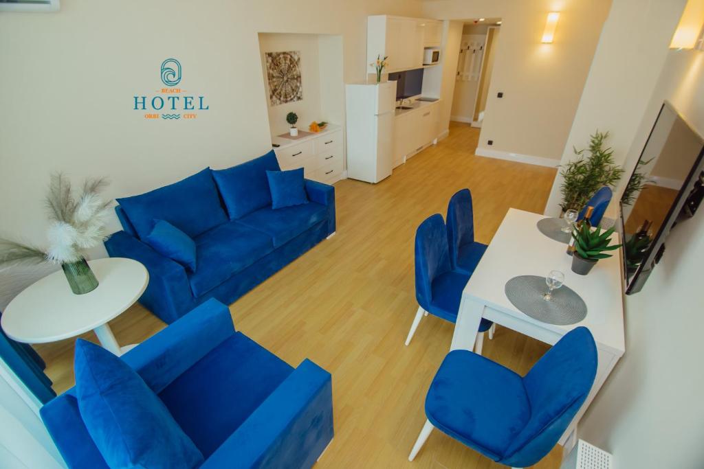 Posezení v ubytování Beach Hotel Orbi City
