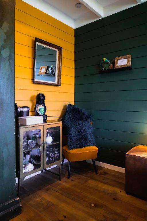Posezení v ubytování Stijl en kleur