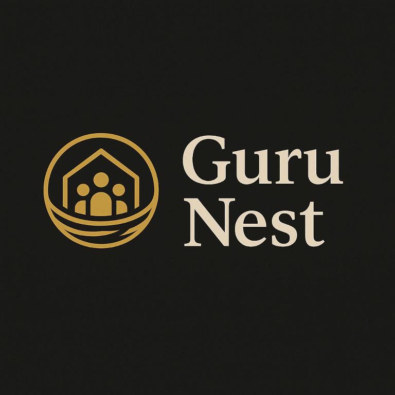 Un certificat, premiu, logo sau alt document afișat la Guru Nest Coliving Spaces