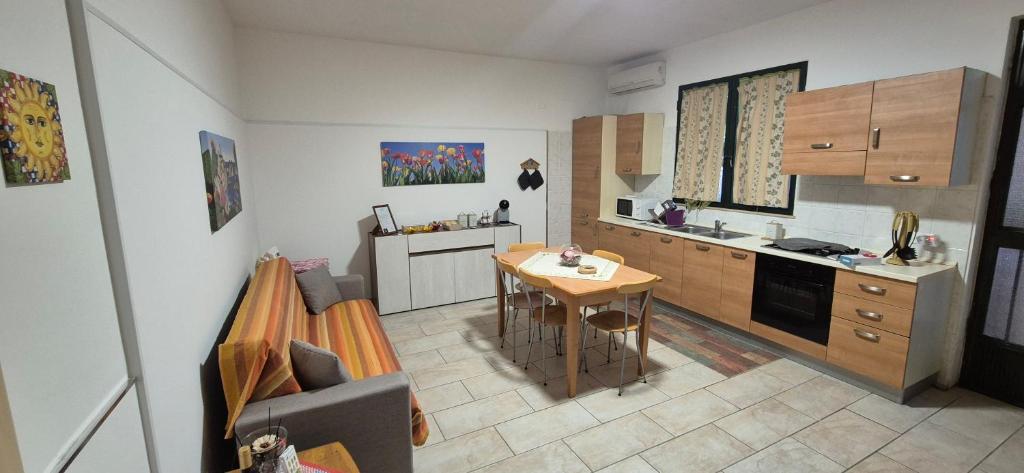 Kuchyň nebo kuchyňský kout v ubytování Casa Verga Ispica
