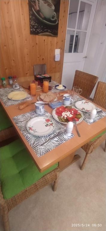 Jídlo v ubytování v soukromí nebo okolí