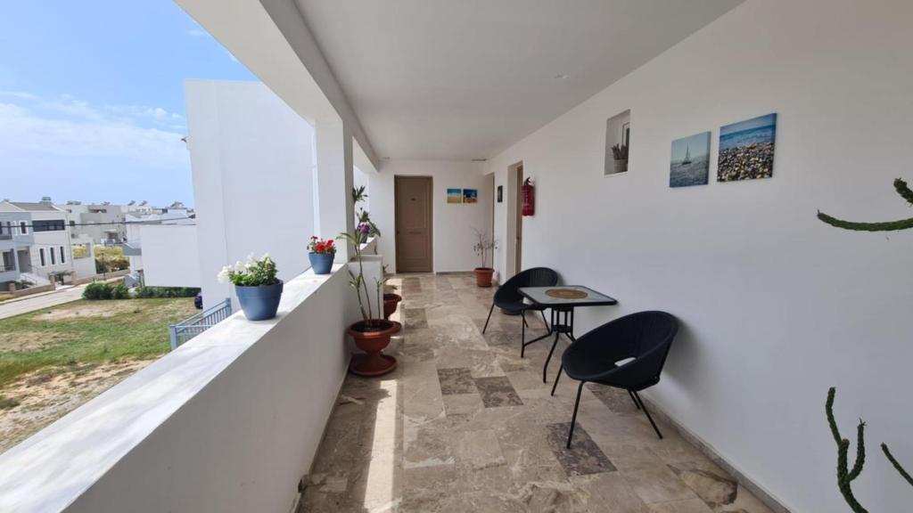 Balkón nebo terasa v ubytování Luis Apartments