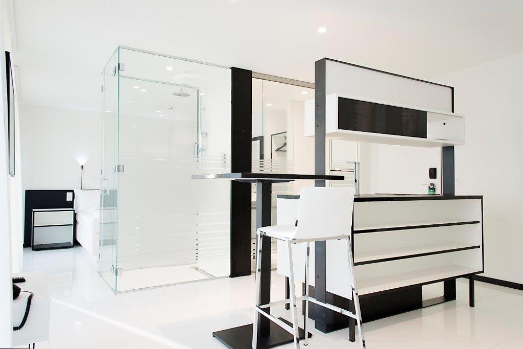 Koupelna v ubytování Boutiquehotel Thessoni Classic & Self service Residence Home Zürich
