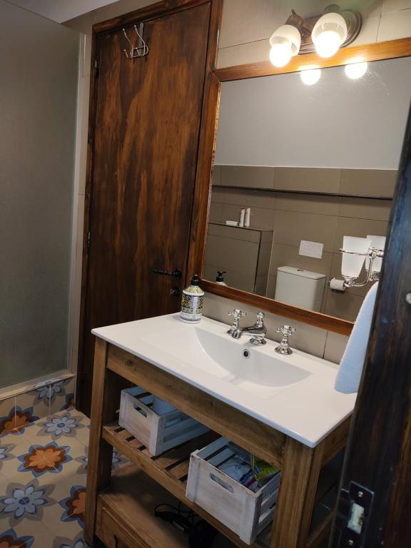Ένα μπάνιο στο Casa El Ciprés