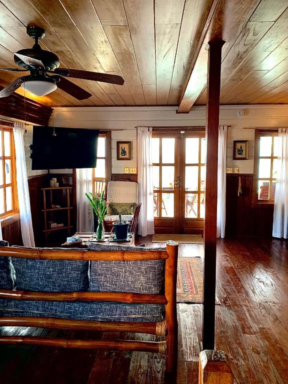 Posezení v ubytování Casa Acuario Boutique Hotel