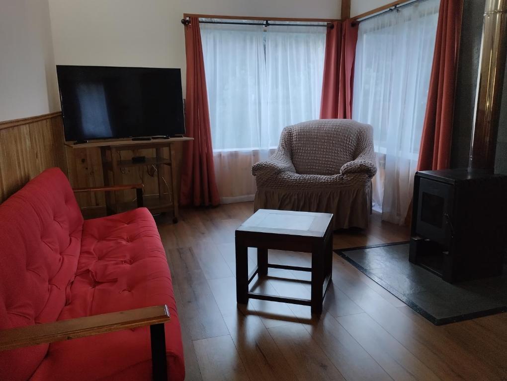 TV/trung tâm giải trí tại cabañas walls 2