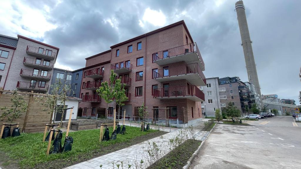 Budova, kde se apartmán nachází