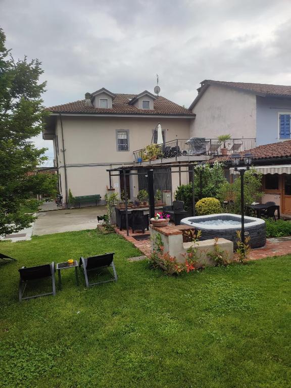 Zahrada ubytování Casa Lilly