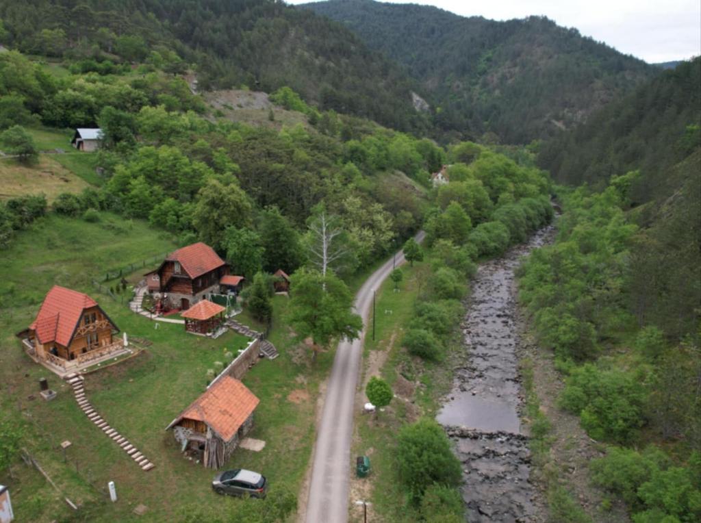 Příroda nedaleko prázdninového domu