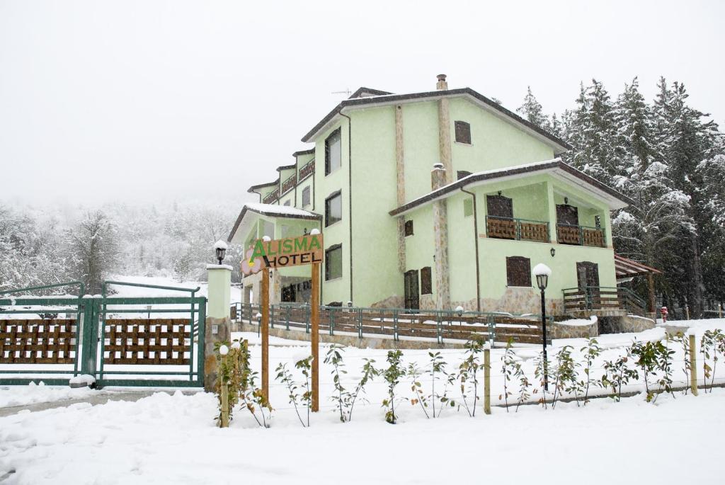 Hotel Alisma v zimě