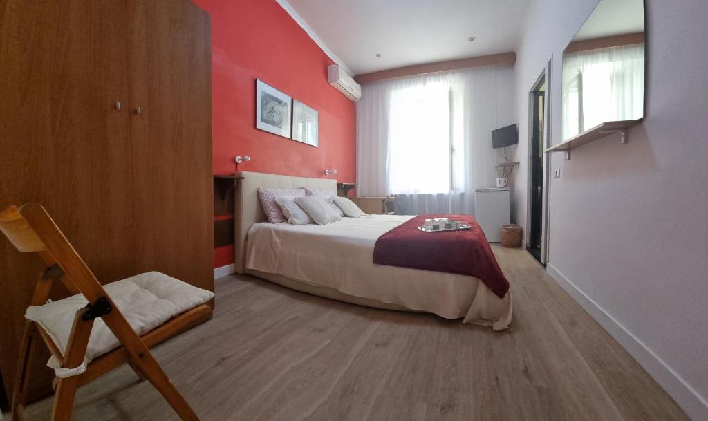 Posteľ alebo postele v izbe v ubytovaní B&B Vaticanrooms