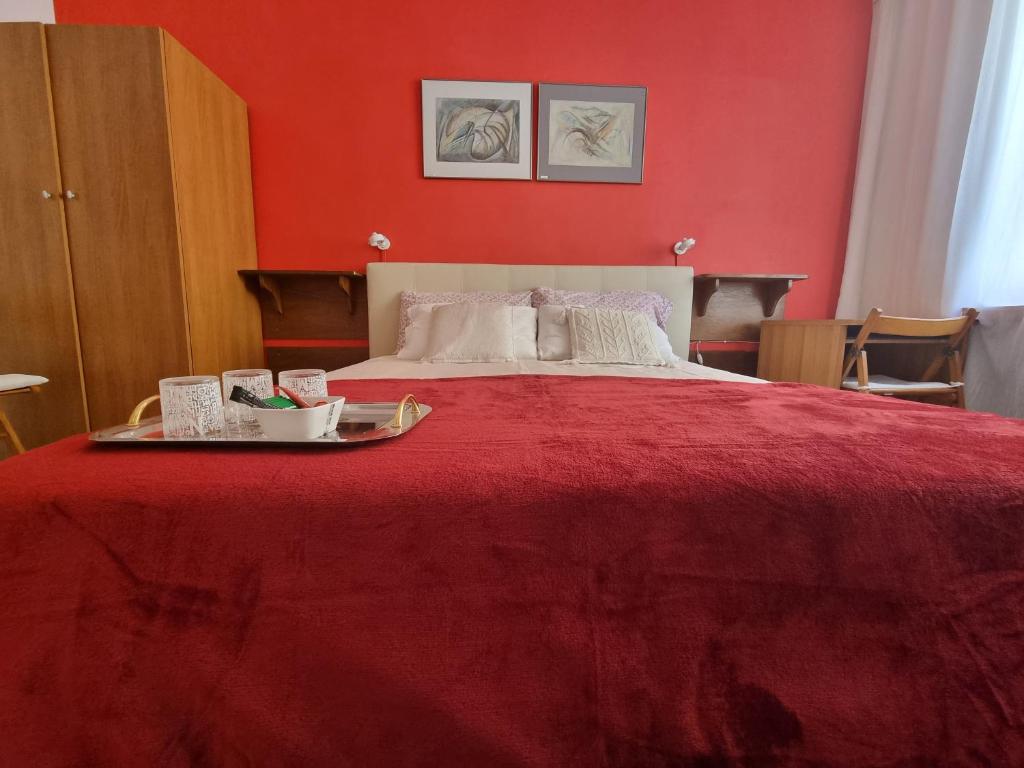 Posteľ alebo postele v izbe v ubytovaní B&B Vaticanrooms