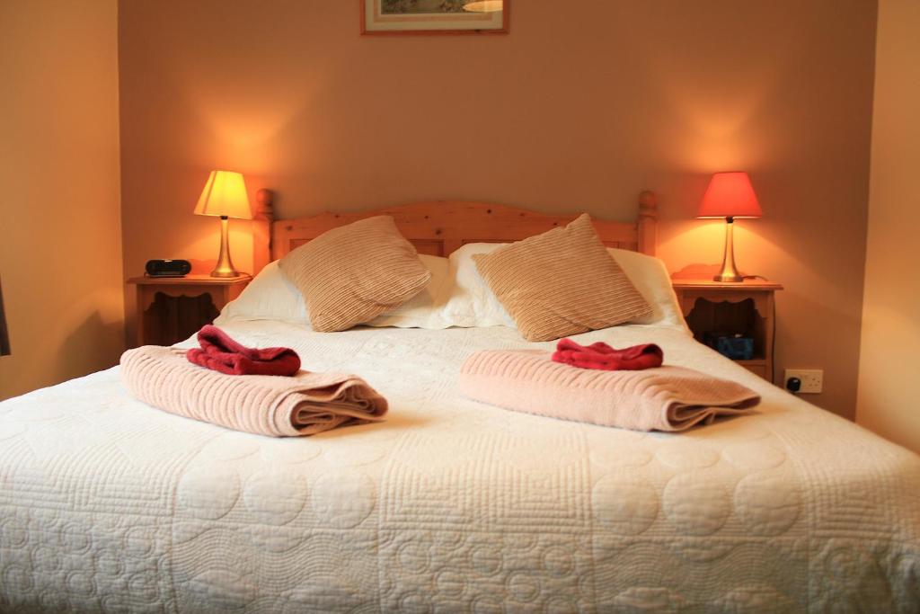 Postel nebo postele na pokoji v ubytování Parkhouse B&B