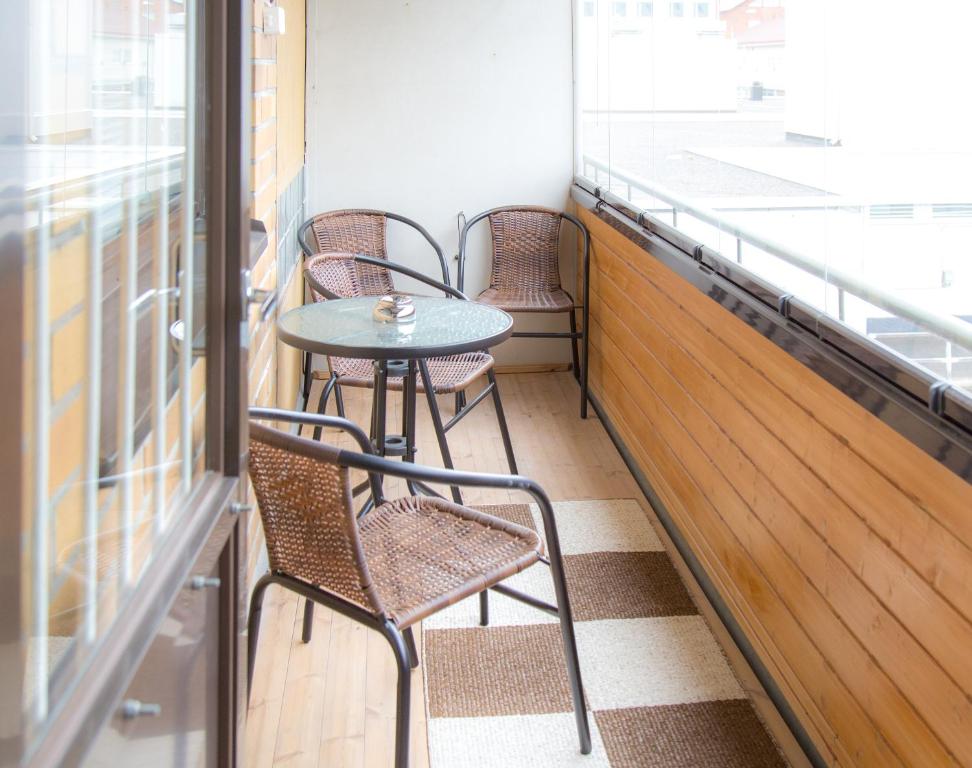 Balkón nebo terasa v ubytování Apartments Rovakatu C19