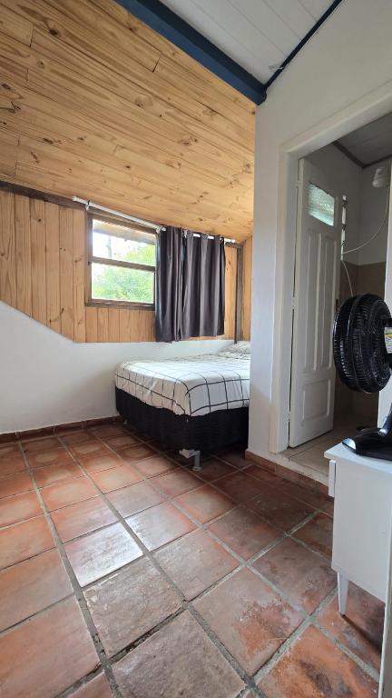 Postel nebo postele na pokoji v ubytování Nick Hostel Cidade Baixa- Próx à Redenção, Opinião,Araújo Viana, João Alfredo,
