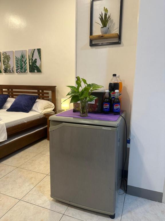 Postel nebo postele na pokoji v ubytování JORA Studio Apartment 1-B