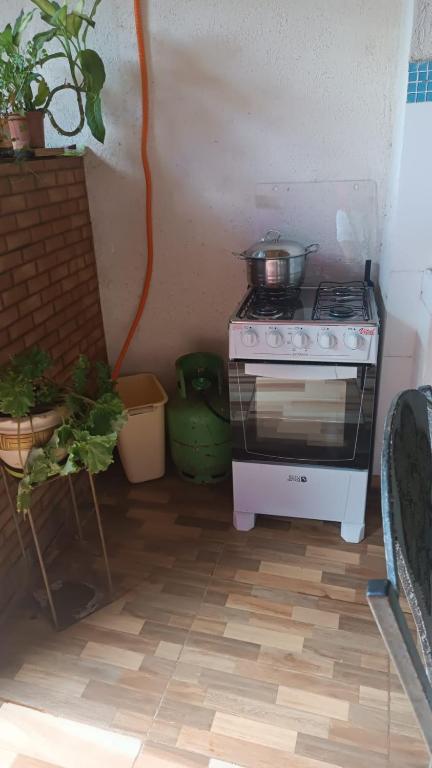 Kuchyň nebo kuchyňský kout v ubytování Hospedaje Ali 3