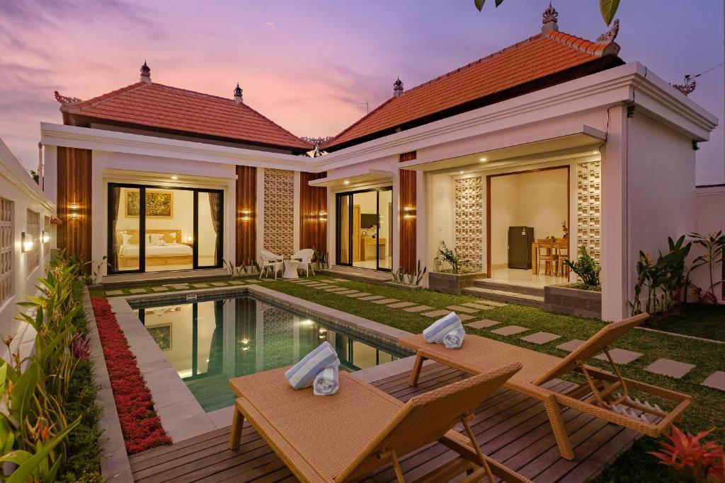 Πισίνα στο ή κοντά στο Luxury Nanda villa Ubud