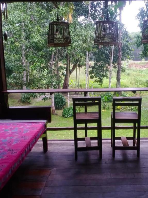 Zahrada ubytování Baan Chi Homestay