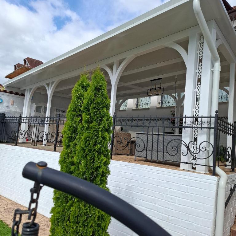 Balkón nebo terasa v ubytování Casa Dorin