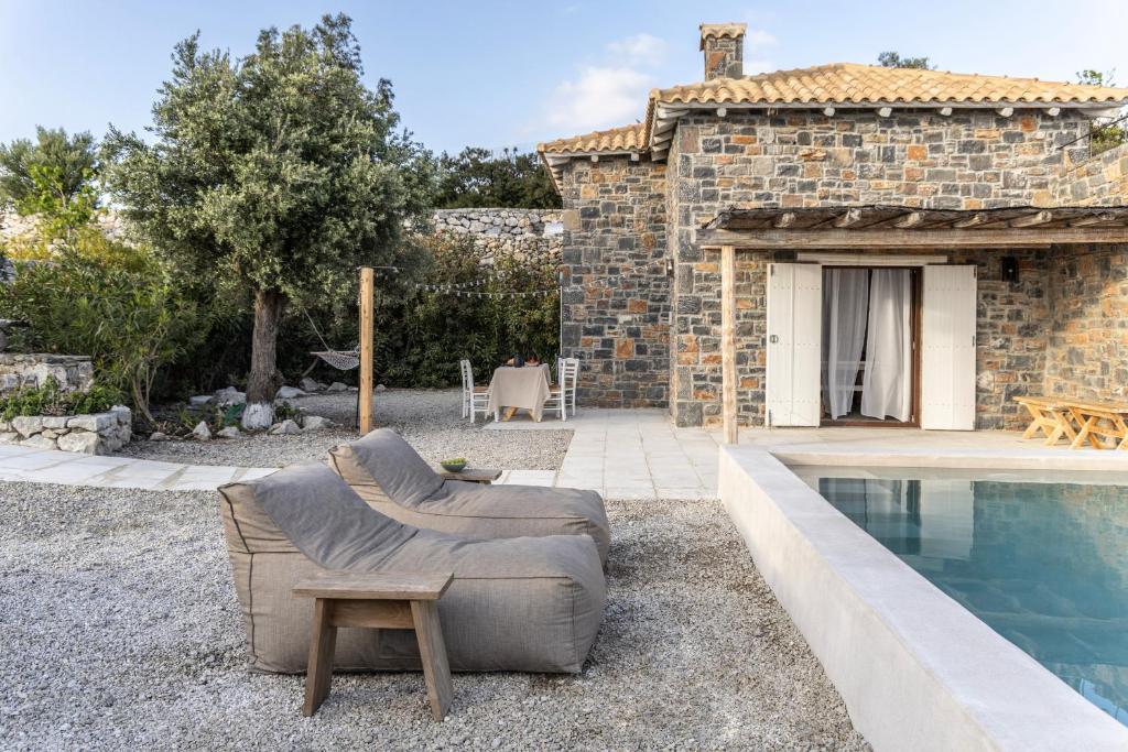 Bazén v ubytování Palazzo Greco Villas nebo v jeho okolí