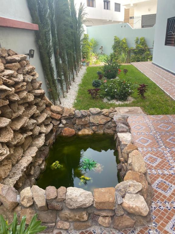 Zahrada ubytování Maison d'hôtes familiale "Dar Aboulanwar"