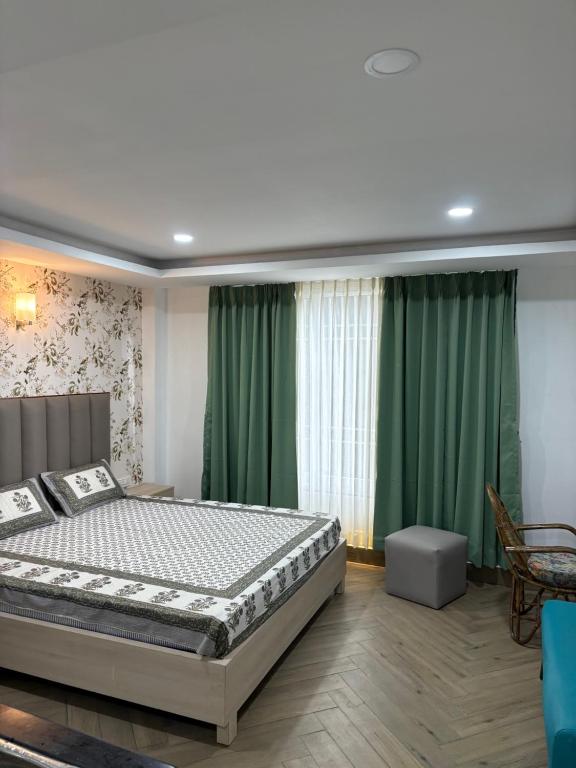 Postel nebo postele na pokoji v ubytování Kellys apartment