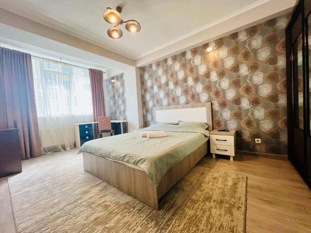 Ένα ή περισσότερα κρεβάτια σε δωμάτιο στο ASTER Home !!