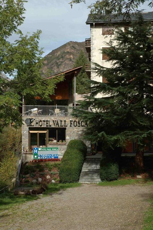 Zahrada ubytování hotel vall fosca