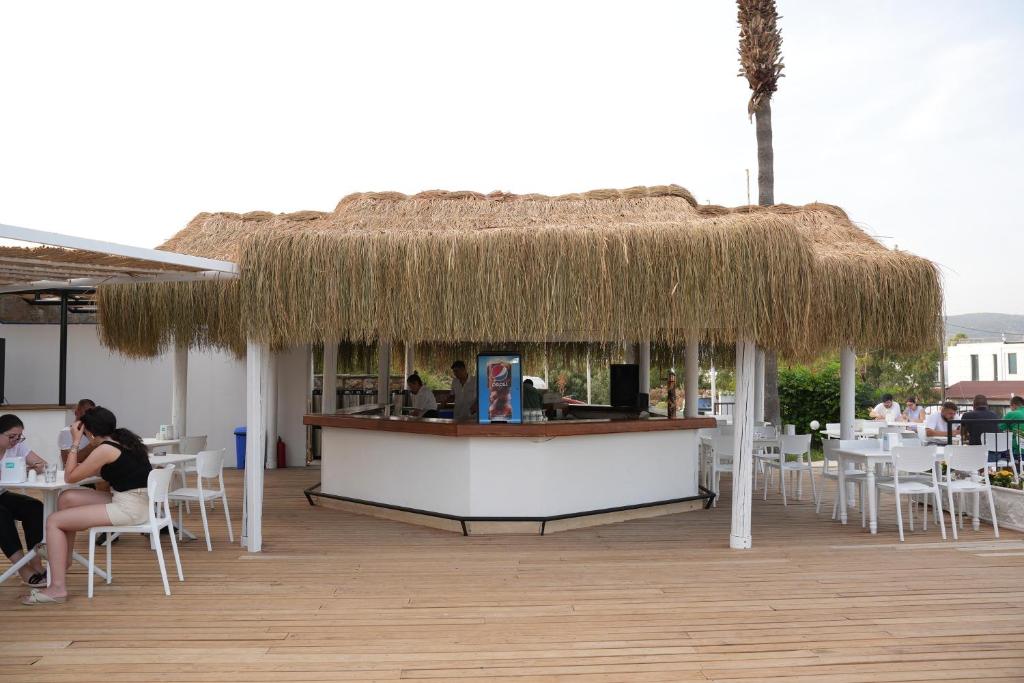 Restaurace v ubytování Amilla Beach Resort Bodrum - All Inclusive