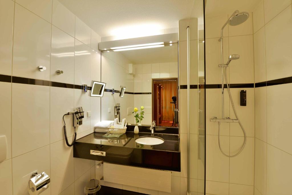 Koupelna v ubytování Carathotel Basel/Weil am Rhein