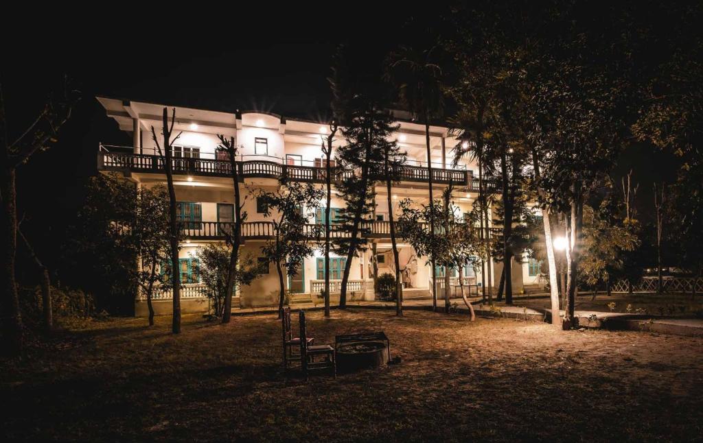 Zahrada ubytování Hotel Misty Nepal