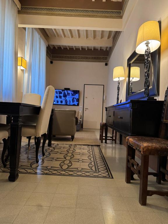 Posezení v ubytování Residenza del Corso