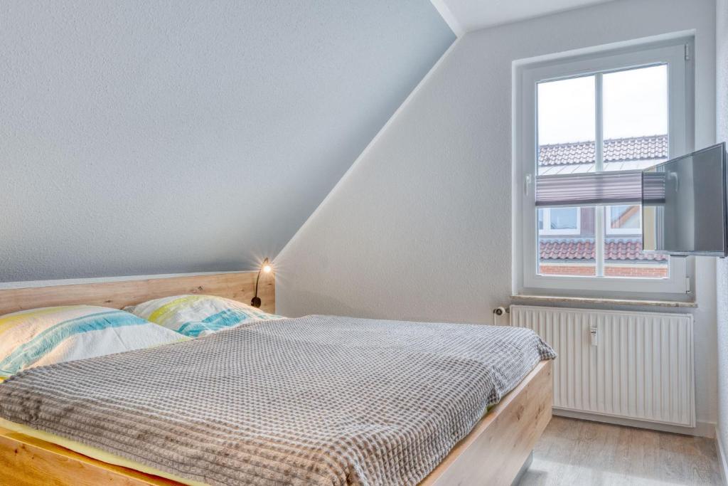 Postel nebo postele na pokoji v ubytování Schmidt-einander W9