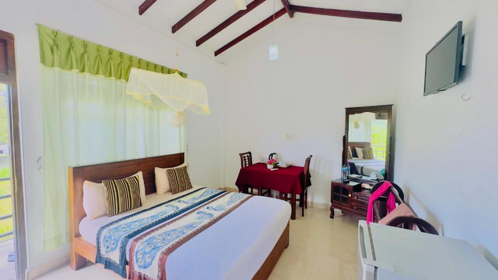 TV/trung tâm giải trí tại New Peacock Resort