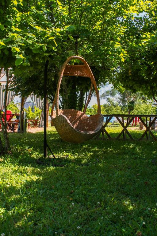Zahrada ubytování Villa Ioseliani