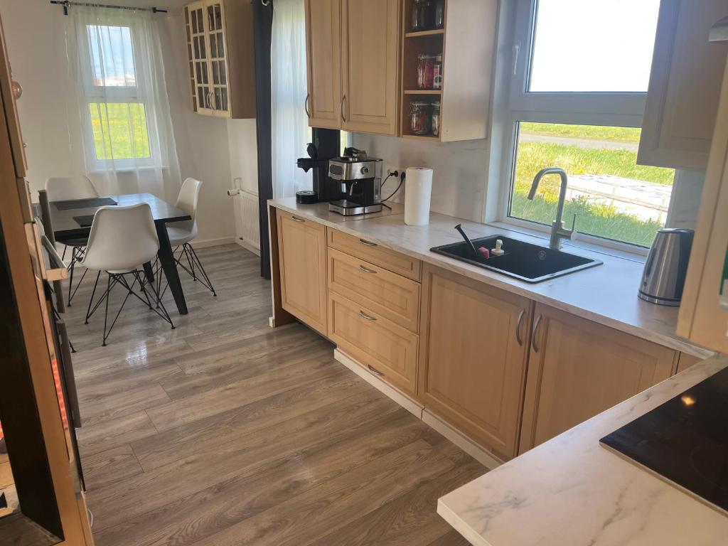 Kuchyň nebo kuchyňský kout v ubytování Luk House
