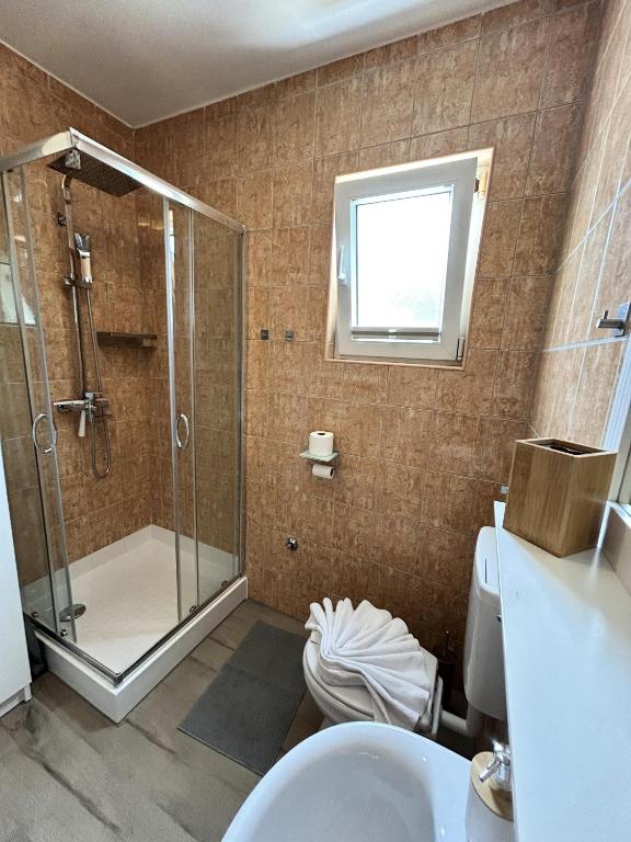 Łazienka w obiekcie Apartment House Virić