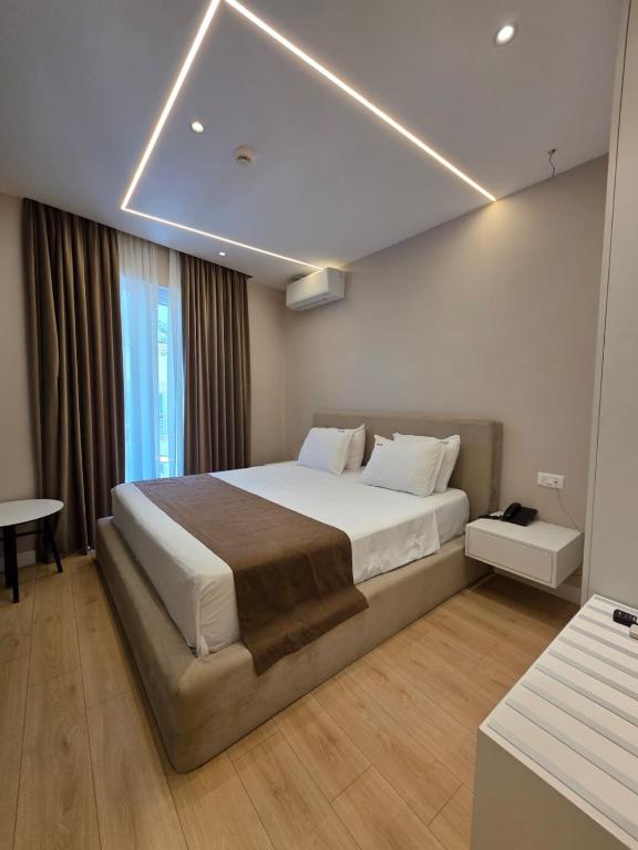 Postel nebo postele na pokoji v ubytování Orik Hotel & Spa