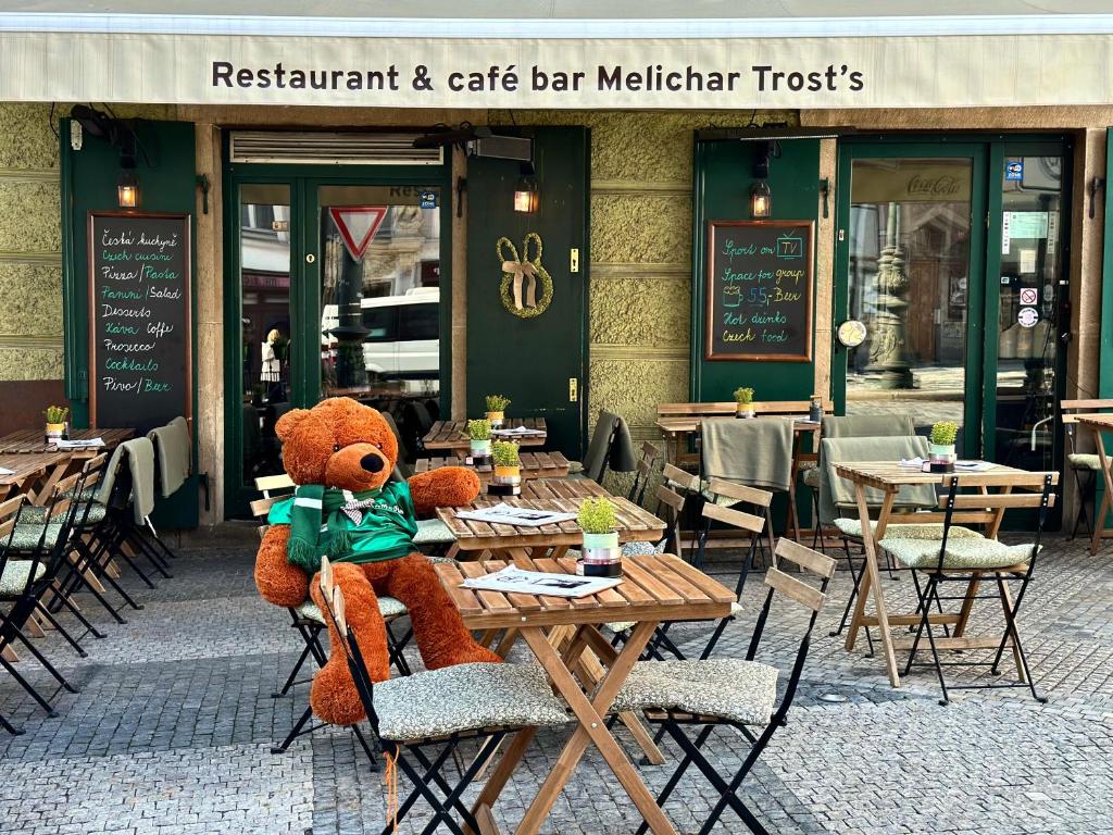 Studio Melichar Trost餐厅或其他用餐的地方