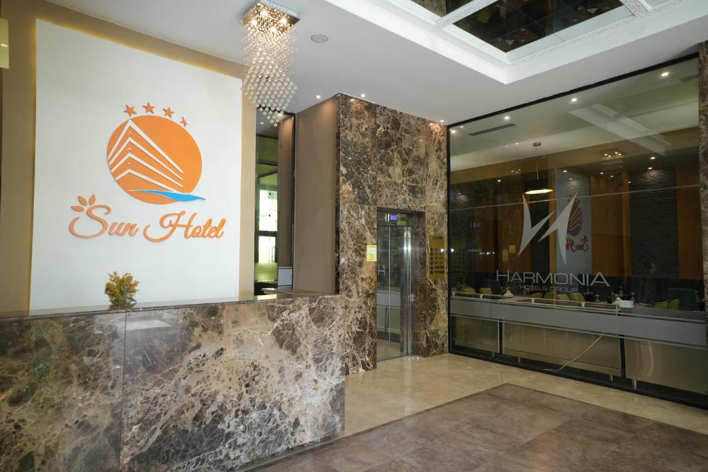Certifikát, hodnocení, plakát nebo jiný dokument vystavený v ubytování Sun Hotel